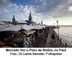 Mercado Ver-o-Peso de Belm, no Par - Foto: Z Carlos Barretta / Folhapress
