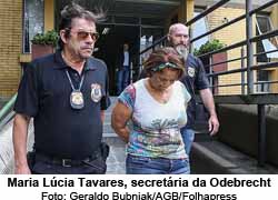 Maria Lcia Tavares, secretria da Odebrecht - Geraldo Bubniak/AGB/Folhapress