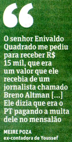 Folha de São Paulo - 09/10/14 - Meire Poza, ex-contadora de Youssef