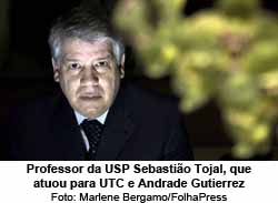 Professor da USP Sebastio Tojal, que atuou para UTC e Andrade Gutierrez - Foto: Marlene Bergamo/FolhaPress