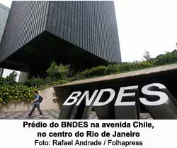 Prdio do BNDES no Rio de Janeiro - Foto: Rafael Andrade / Folhapress