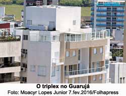 O triplex no Guaruj - Foto: Moacyr Lopes Junior 7.fev.2016/Folhapress