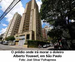 O prdio onde ir morar o doleiro Alberto Youssef, em So Paulo - Foto: Joel Silva/ Folhapress