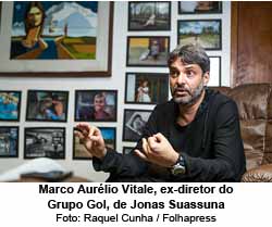 Marco Aurlio Vitale, ex-diretor do Grupo Gol, de Jonas Suassuna - Foto: Raquel Cunha / Folhapress