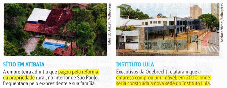 Presntes da Odebrecht para Lula - Folha de So Paulo / 23.03.2013