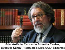 Advogado Antnio Carlos de Almeida Castro, apelido: Kakay - Foto: Sergio Dutti / UOL / Folhapress