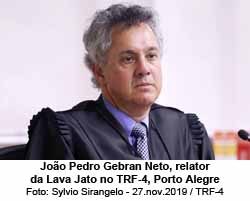 Joo Pedro Gebran Neto, relator da Lava Jato no TRF-4, Porto Alegre - Foto: Sylvio Sirangelo - 27.nov.2019 / TRF-4