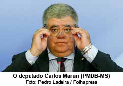 O deputado Carlos Marun (PMDB-MS) - Foto: pedro Ladeira / Folhapress - Reproduo