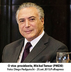 O vice-presidente, Michel Temer (PMDB)