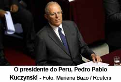 O presidente do Peru, Pedro Pablo Kuczynski - Mariana Bazo/Reuters
