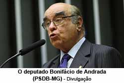 O deputado Bonifcio de Andrade (PSDB-MG - Foto: Divulgao