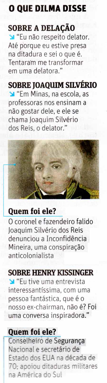 Folha de São Paulo - 30/06/15 - O que Dilma disse