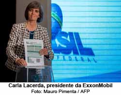 Carla Lacerda, presidente da ExxonMobil - Foto: Mauro Pimenta / AFP