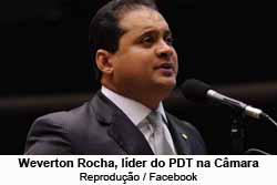 Weverton Rocha, lder do PDT na Cmara - Reproduo / Facebook