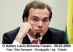 O doleiro Lcio Bolonha Funaro - 08-03-2006/ Dida Sampaio - Divulgao / Agncia Estado