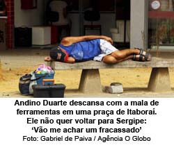 O Globo - 03/03/15 - PETROLO: rfos do COMPERJ - Foto: Gabriel de Paiva / Agncia O Globo