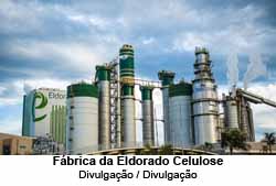 Fbrica da Eldorado Celulose - Divulgao / Divulgao