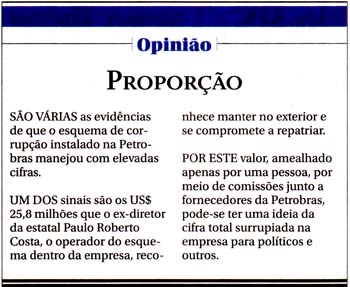 O Globo - 03/10/14 - Petrobras: esquema de corrupo