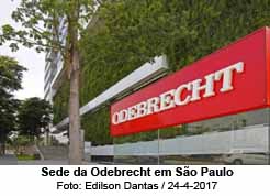 Sede da Odebrecht em São Paulo - Foto: Edilson Dantas / 24.4.2017