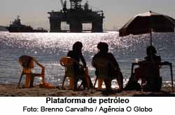 Plataforma de petróleo - Foto: Brenno Carvalho / Agência O Globo