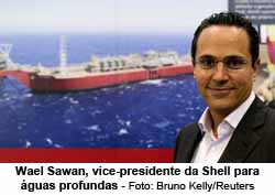 Wael Sawan, vice-presidente da Shell para guas profundas. Foto: Bruno Kelly/Reuters