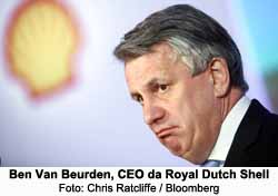 Ben Van Beurden, CEO da Royal Dutch Shell - Chris Ratcliffe / Bloomberg