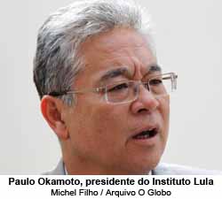 O Globo - 12.06.2015 - Paulo Okamoto, presidente do Instituto Lula - Michel Filho / Arquivo O Globo