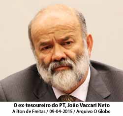 O Globo - 13/11/2015 - O ex-tesoureiro do PT, Joo Vaccari Neto - Ailton de Freitas / 09-04-2015 / Arquivo O Globo