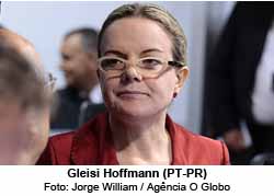 Gleisi Hoffmann - Jorge William / Agência O Globo