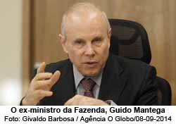 O ex-ministro da Fazenda, Guido Mantega - Foto: Givaldo Barbosa / O Globo / 08-09-2014