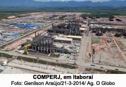 COMPERJ, em Itabora - Agncia O Globo / Genilson Arajo/21-3-2014