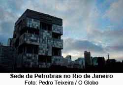 Predio da Petrobras na Avenida Chile, no Centro do Rio - Foto: Pedro Teixeira / O Globo