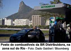 Posto de combustveis da BR Distribuidora, na zona sul do Rio - Dado Galdieri / Bloomberg