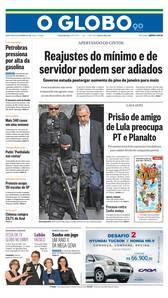 Capa O Globo 25.11.15