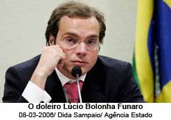 O doleiro Lcio Bolonha Funaro - Foto: Dida Sampaio / 08.03.2006 / Ag. Estado