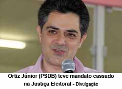 Ortiz Jnior (PSDB) teve mandato cassado na Justia Eleitoral - Divulgao