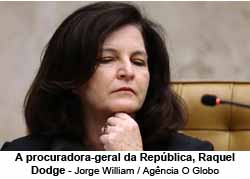A procuradora-geral da Repblica, Raquel Dodge - Jorge William / Agncia O Globo