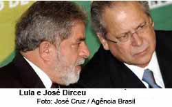 Lula e Jos Dirceu - Foto: Jos Cruz / Agncia Brasil