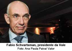 Fabio Schvartsman, presidente da Vale - Foto: Ana Paula Paiva/ Valor