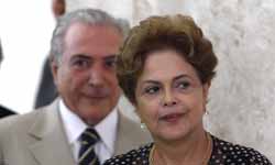 A ex-presidente Dilma Rousseff e o atual presidente Michel Temer - Foto: Jorge William/31-3-2015