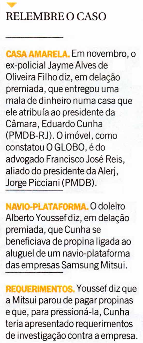 O Globo - 29/04/2015 - PETROLO: O caso MiTSUI