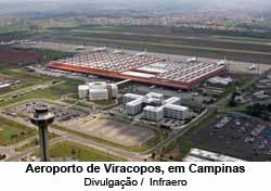 Aeroporto de Viracopos, em Campinas - Divulgao/ Infraero / Divulgao