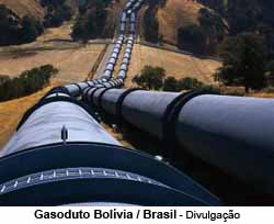 Gasoduto Bolvia / Brasil - Divulgao