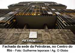 Predio da Petrobras na Av Chile, no Centro do Rio - Guilherme Leporace / Agência O Globo