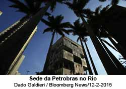 Fachada da sede da Petrobras, no Rio - Foto: Dado Galdiere / Bloomberg News / 12.02.2015