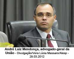 Andr Luiz Mendona, advogado-geral da Unio - Divulgao/Vera Lcia Massaro/Alesp - 29.03.2012