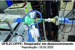 UFRJ/COPPE: Respirador em desenvolvimento - Reproduo / 28.03.2020