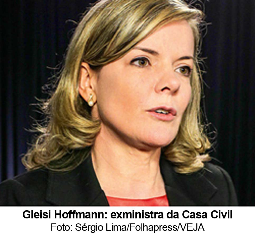 VEJA - 24/10/14 - Gleisi Hoffmann: exministra da Casa Civil